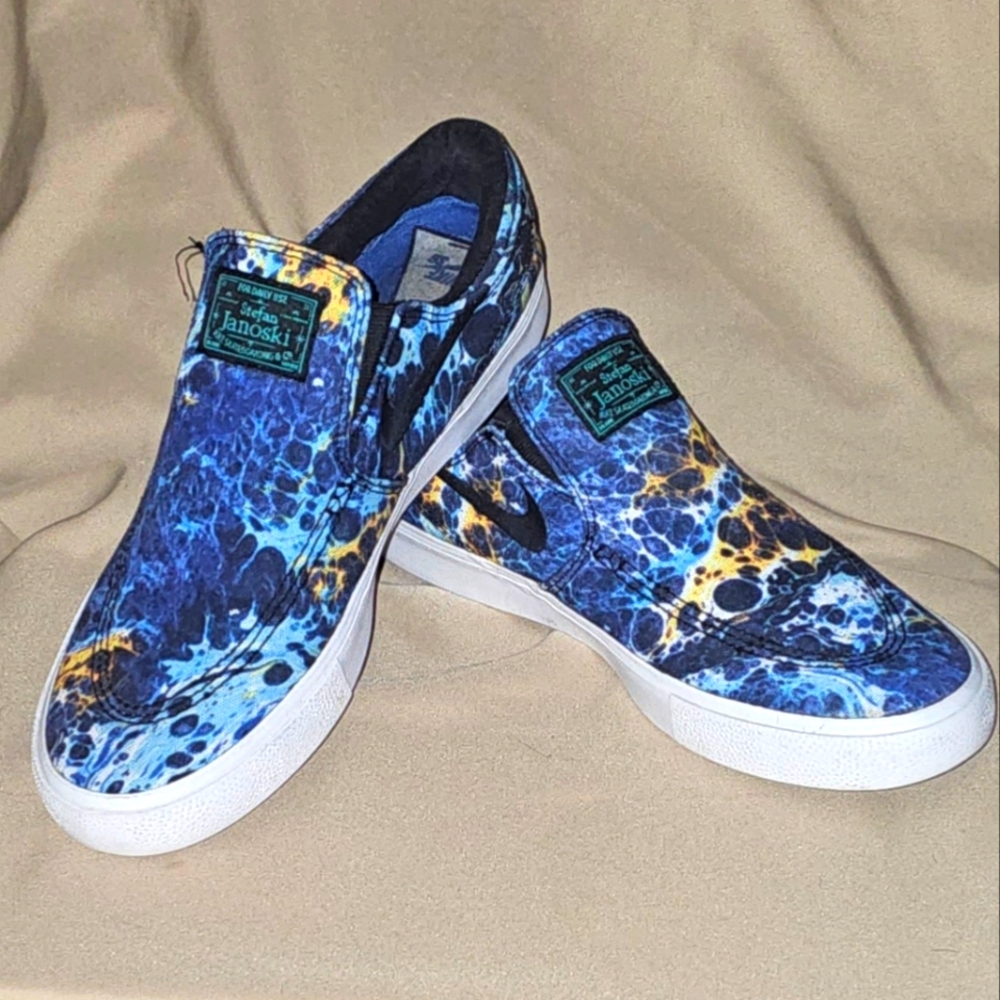 Nike SB Zoom Stefan Janoski "Lava Lamp" Slip On USA Size 8